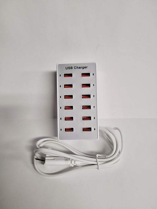 12 PORT MULTI CHARGER FOR GARMIN ALPHA, DC50, TT10, T5 OR TT15