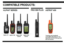 Load image into Gallery viewer, ALPHA® TT 25 DOG TRACKING AND TRAINING COLLARS
